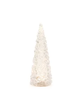 14-22" LED Acrylic Iced Tree