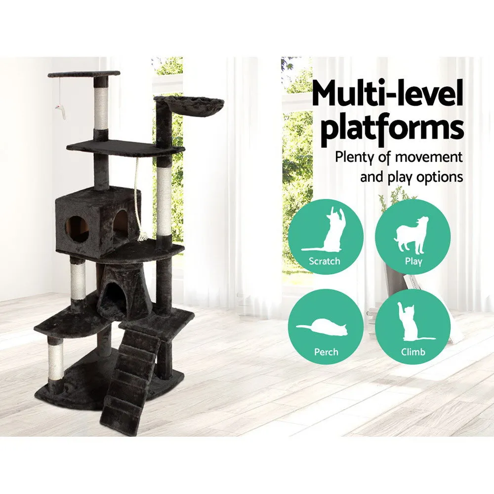 193cm Multi-Level Giant Cat Tree, Sisal Posts, i.Pet