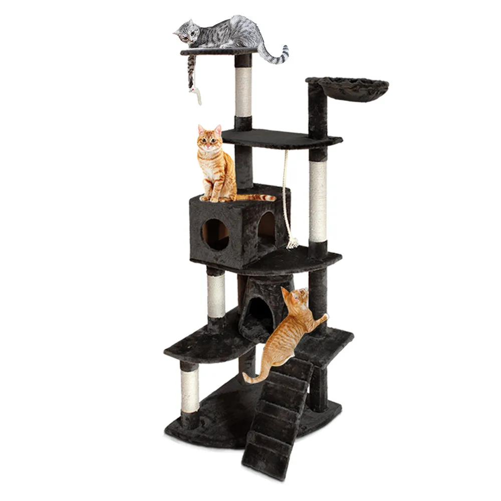 193cm Multi-Level Giant Cat Tree, Sisal Posts, i.Pet