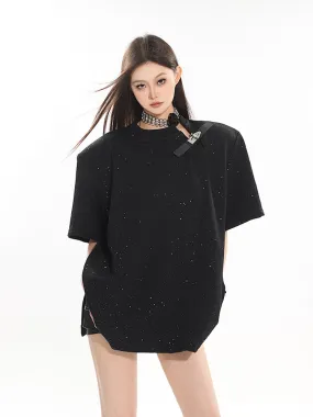 【24s April.】High-end Starry Round Neck T-shirt