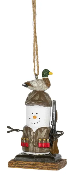 3.5" S'mores Duck Hunting Ornament (sold individually)