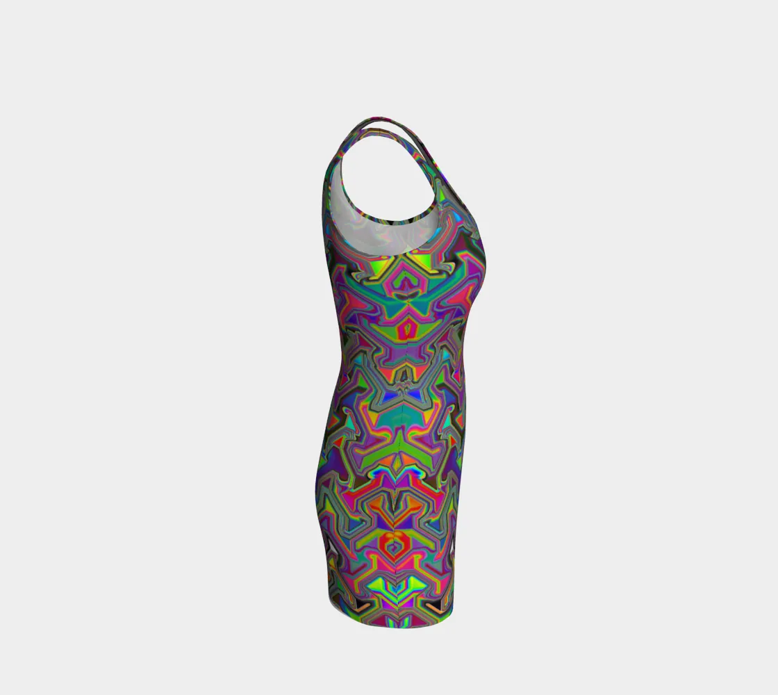 5 MEO DMT BODYCON DRESS | HUBERT S