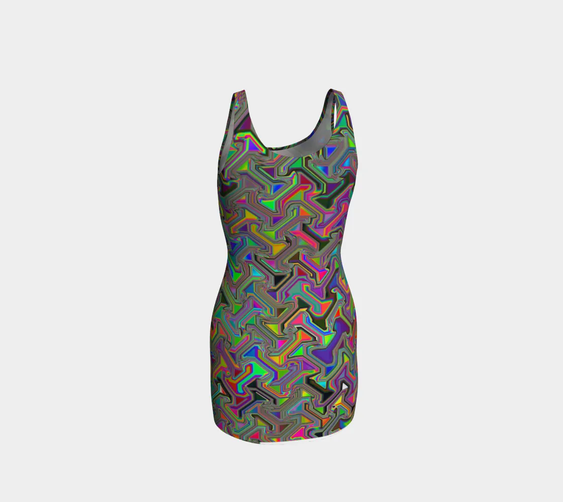 5 MEO DMT BODYCON DRESS | HUBERT S