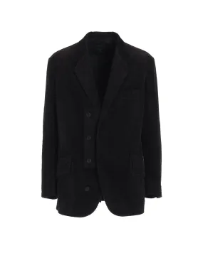 6W SOCCER CORDUROY OVERSIZE NOTCHED LAPEL JACKET