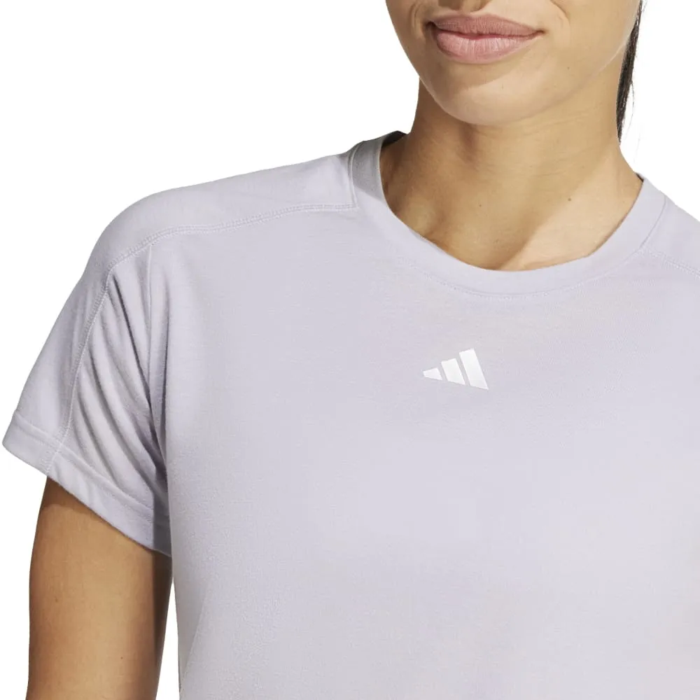 adidas AEROREADY Train Essentials Minimal Branding Crewneck Women's Tee