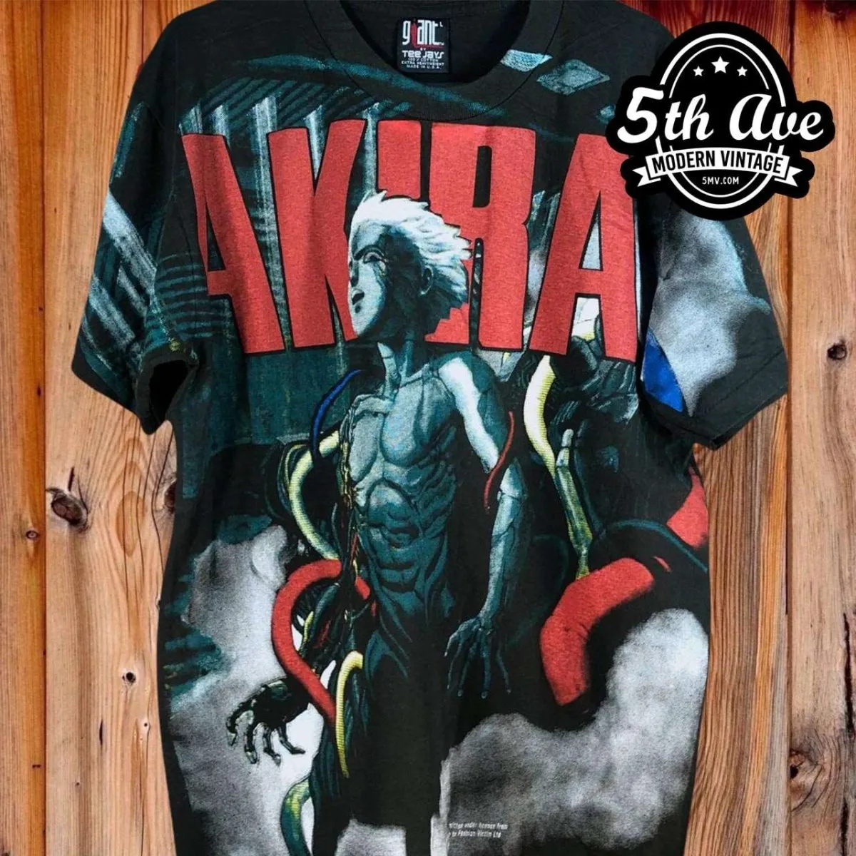 AKIRA Tetsuo Shima: All-Over Print Single Stitch t shirt