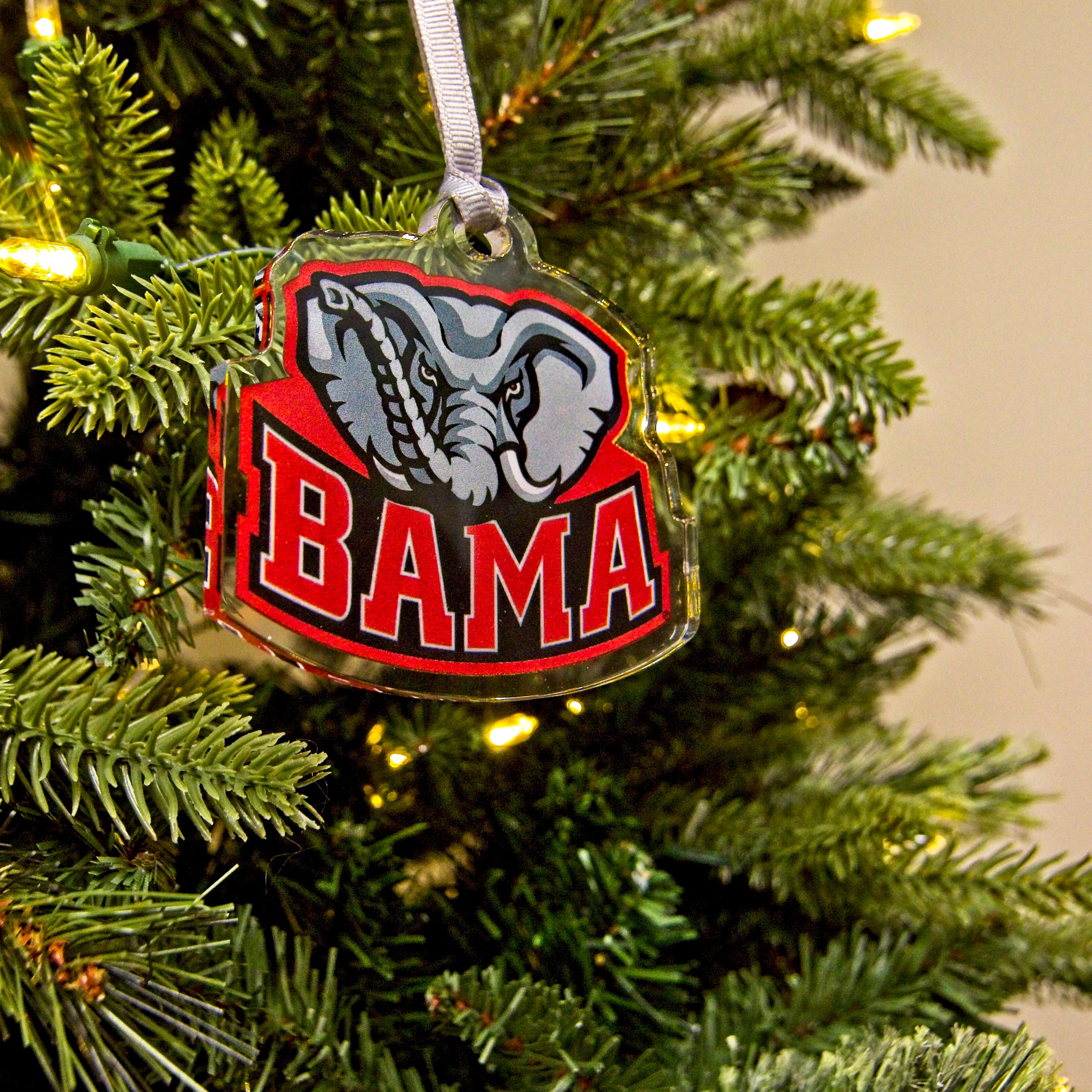 Alabama Crimson Tide - BAMA Dimensional Ornament & Bag Tag