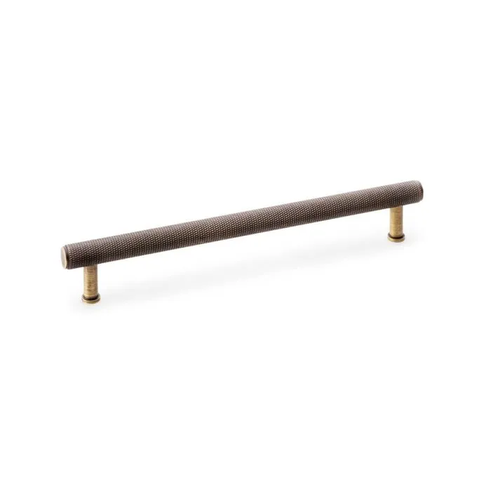 Alexander & Wilks Crispin Knurled T Bar Cupboard Handle