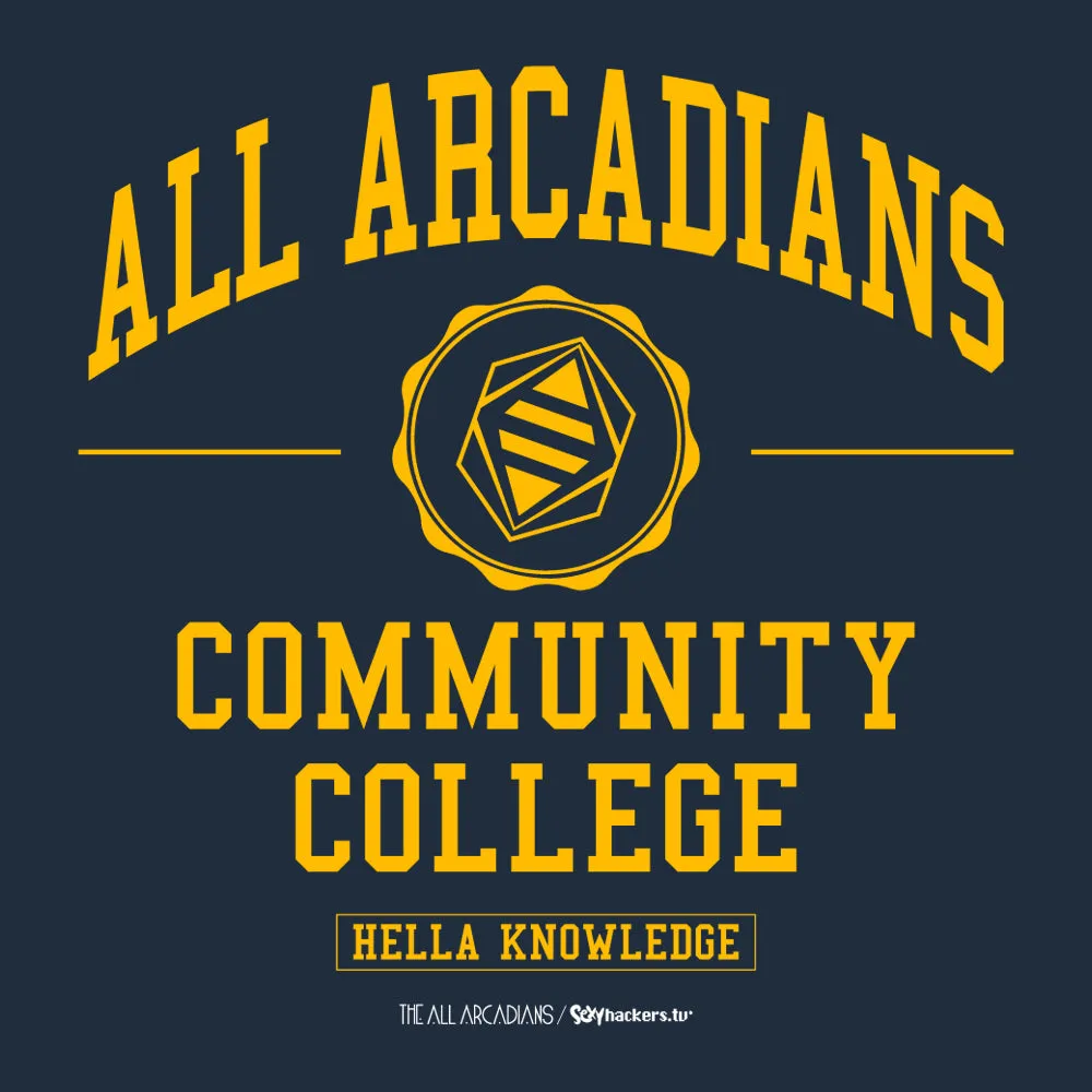 All Arcadians Community College Women's Racer-back Tank-top