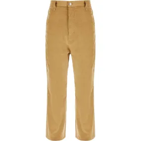 Ami Alexandre Matiussi baggy corduroy pants with rib