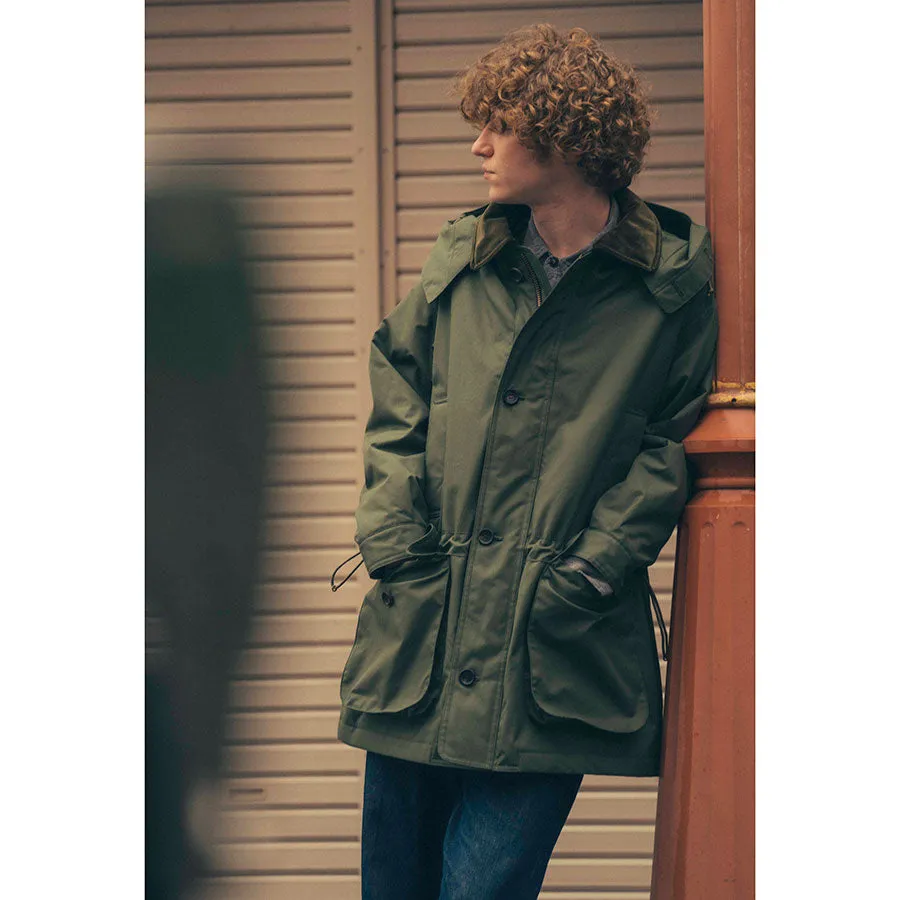 【A.PRESSE/アプレッセ】<br>Ventile Hunting Half Coat <br>22AAP-01-18H