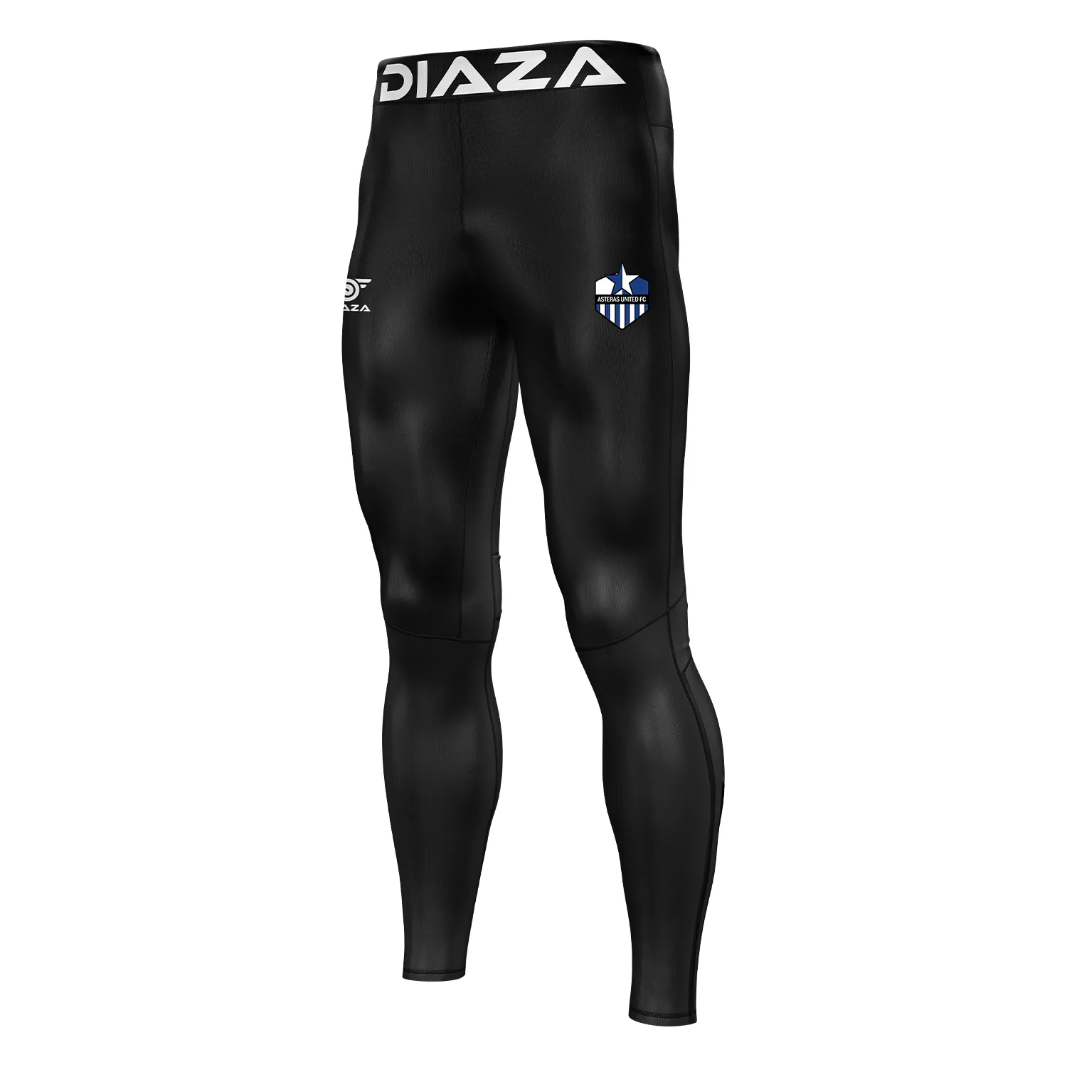 Asteras Youth Compression Pants Men Black