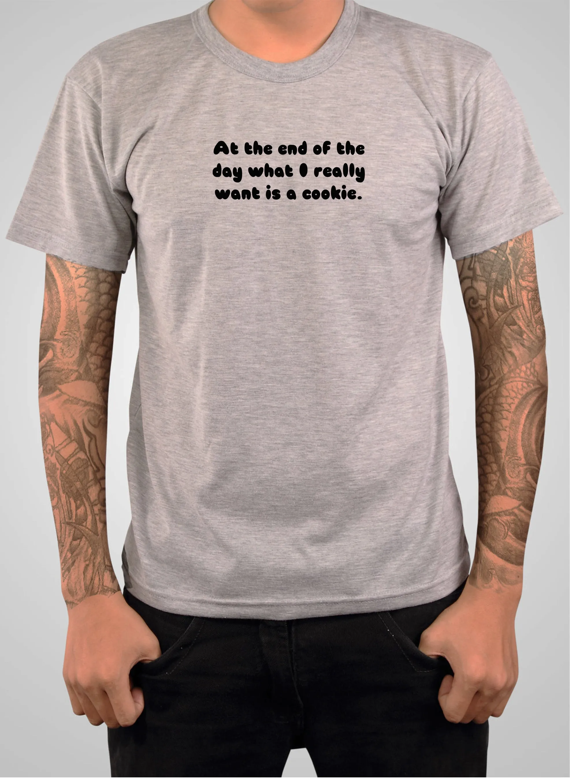 At the end what I want is a cookie T-Shirt