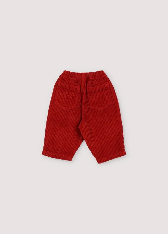 Baby's Selfoss Pants Ruby Dusk Red