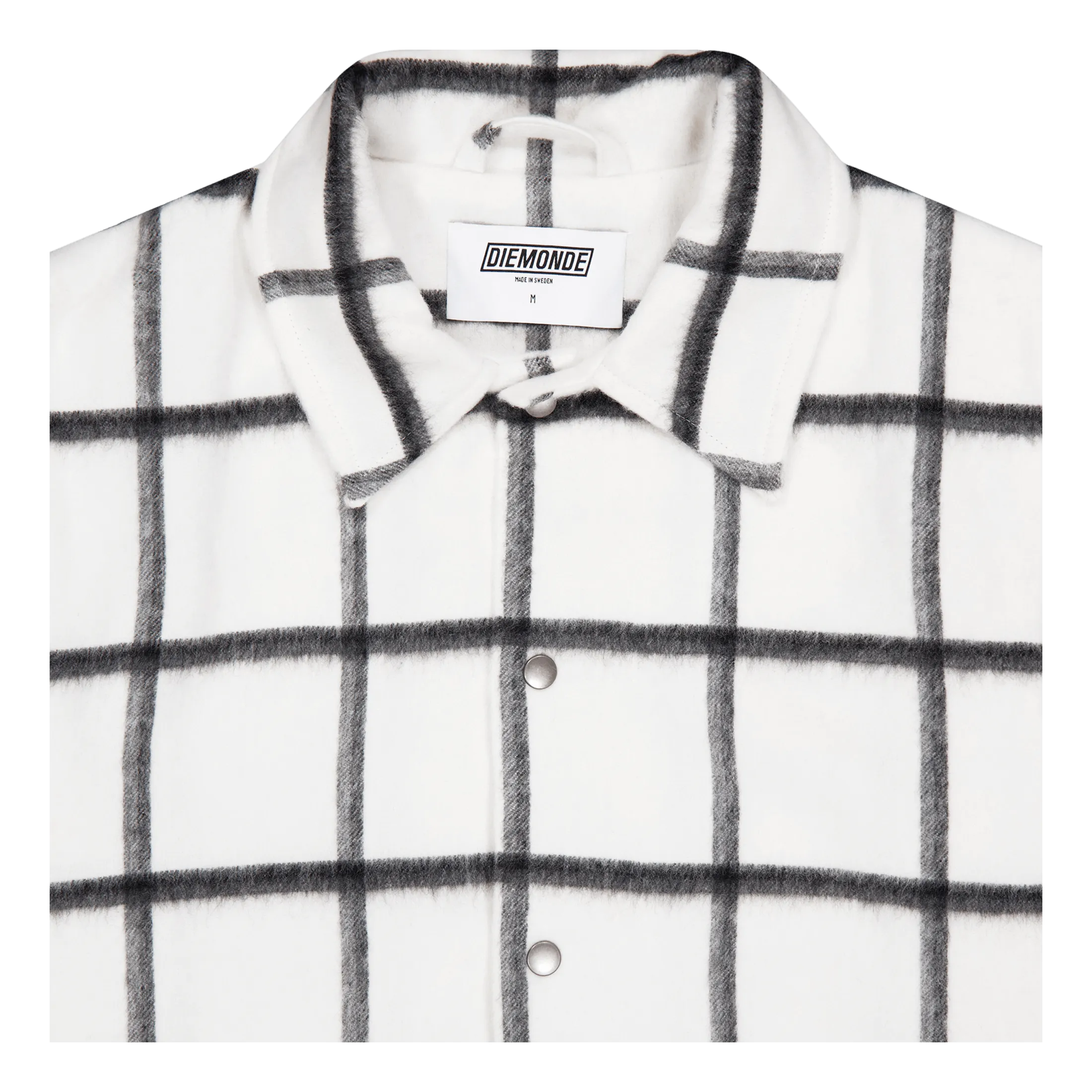 Bafaka Plaid - Jacket White Chekpattern