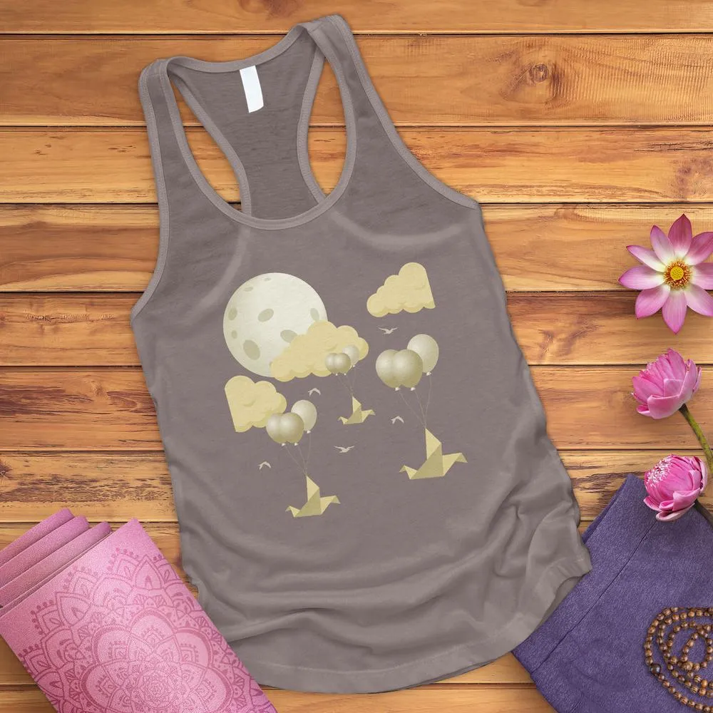 Ballon Birds Tank Top