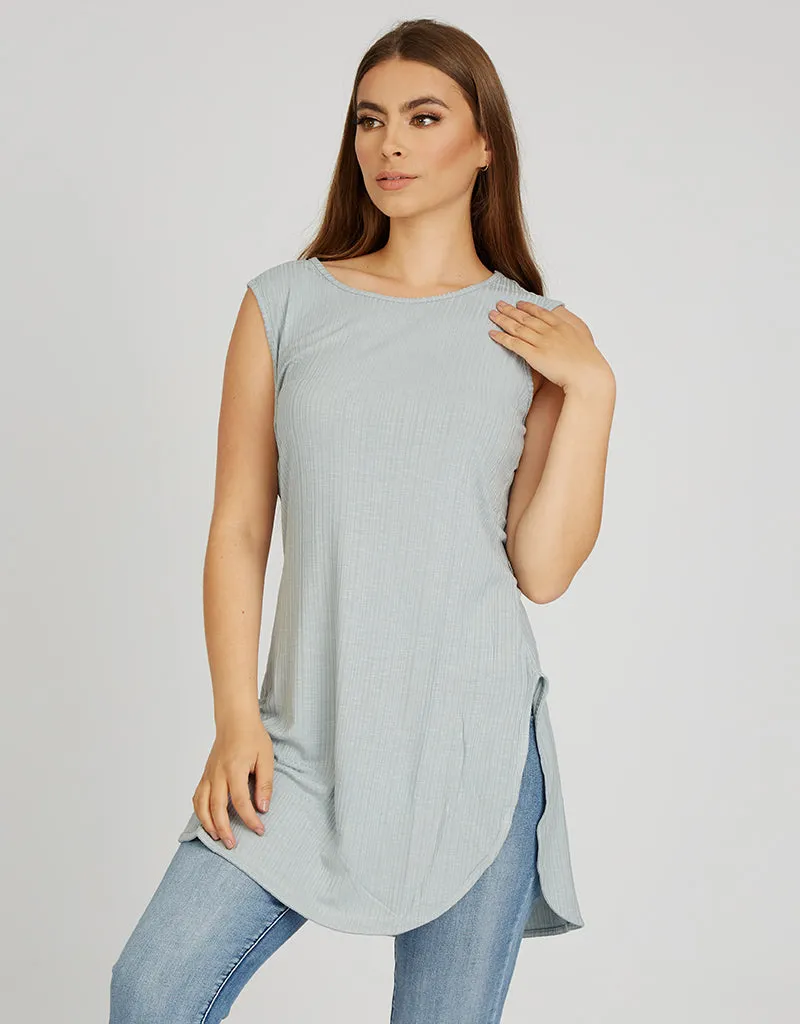 Basic Ribbed Tank Top