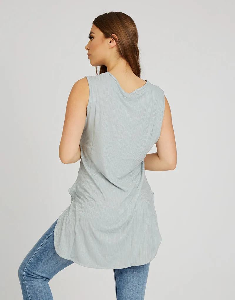 Basic Ribbed Tank Top