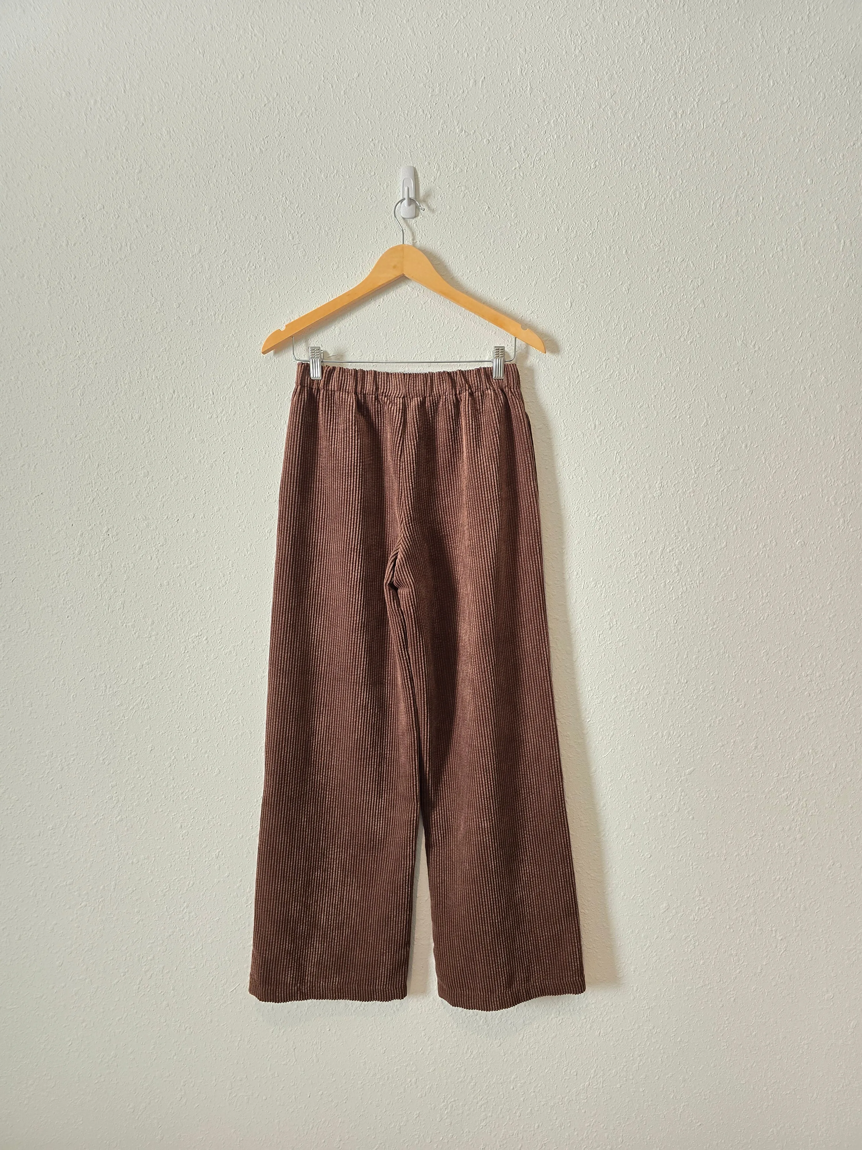 BDG Brown Cord Wide Leg Pants (S)