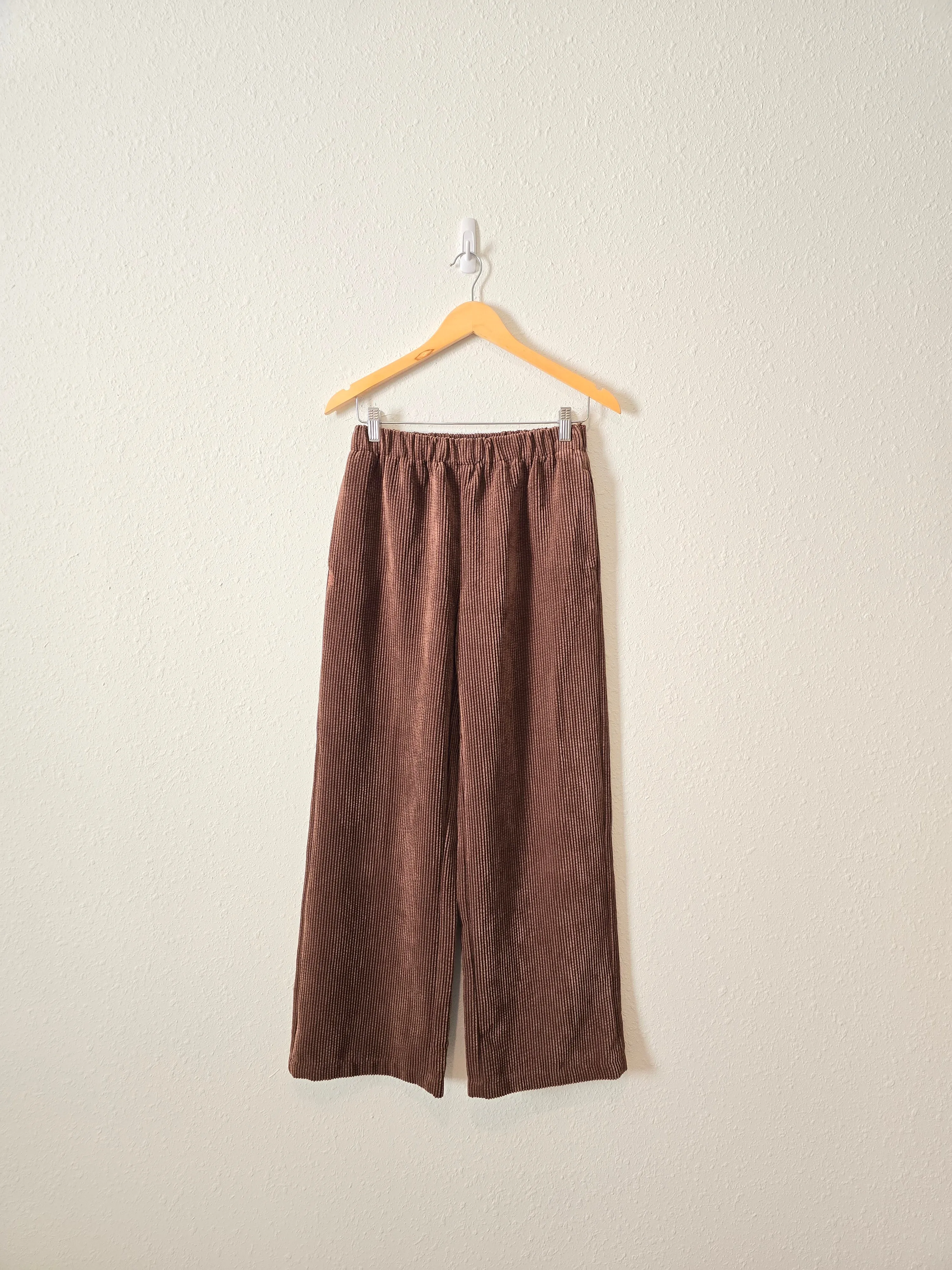 BDG Brown Cord Wide Leg Pants (S)