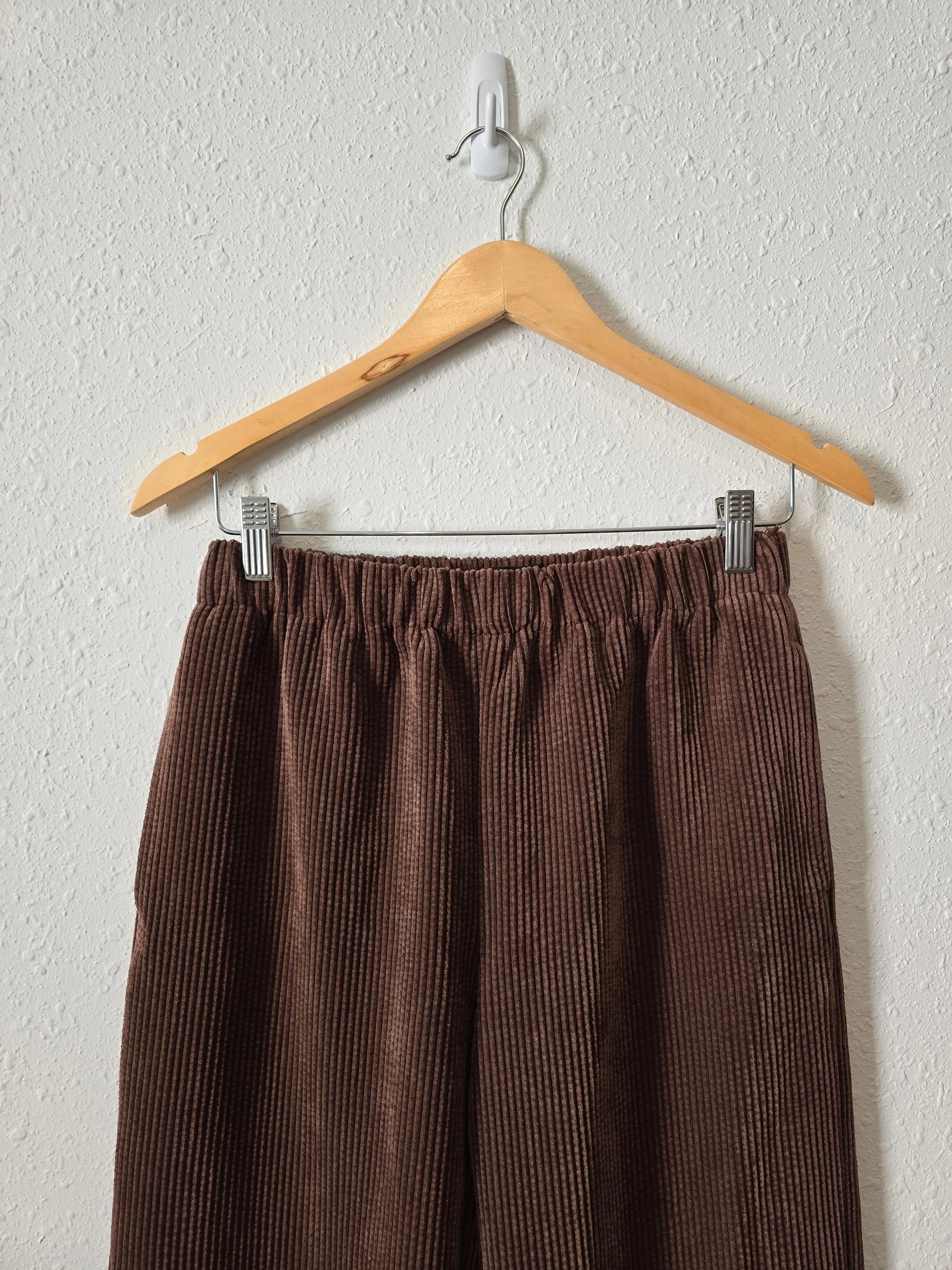 BDG Brown Cord Wide Leg Pants (S)