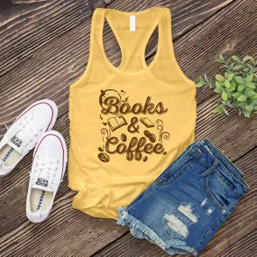 Books & Coffee Women's Tank Top