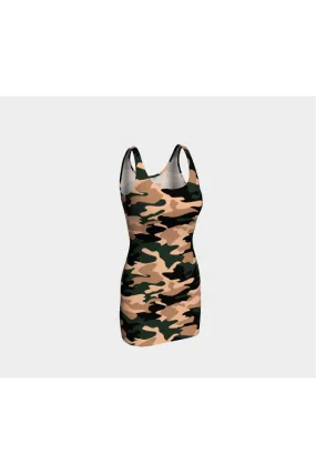 Camouflage Bodycon Dress