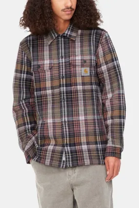 Carhartt WIP L/S Valmon Shirt (Hamilton Brown)