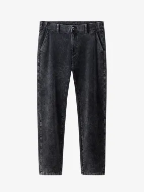 Casual Washed Corduroy Pants