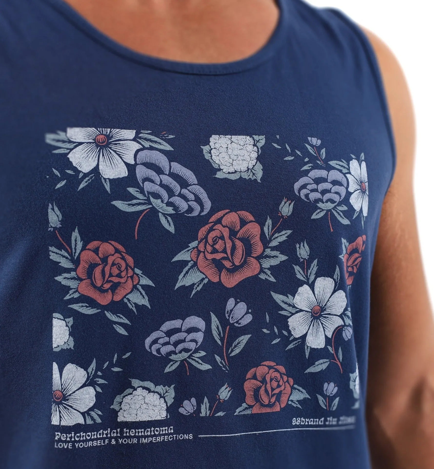 CAULI FLORAL Premium Tank Top