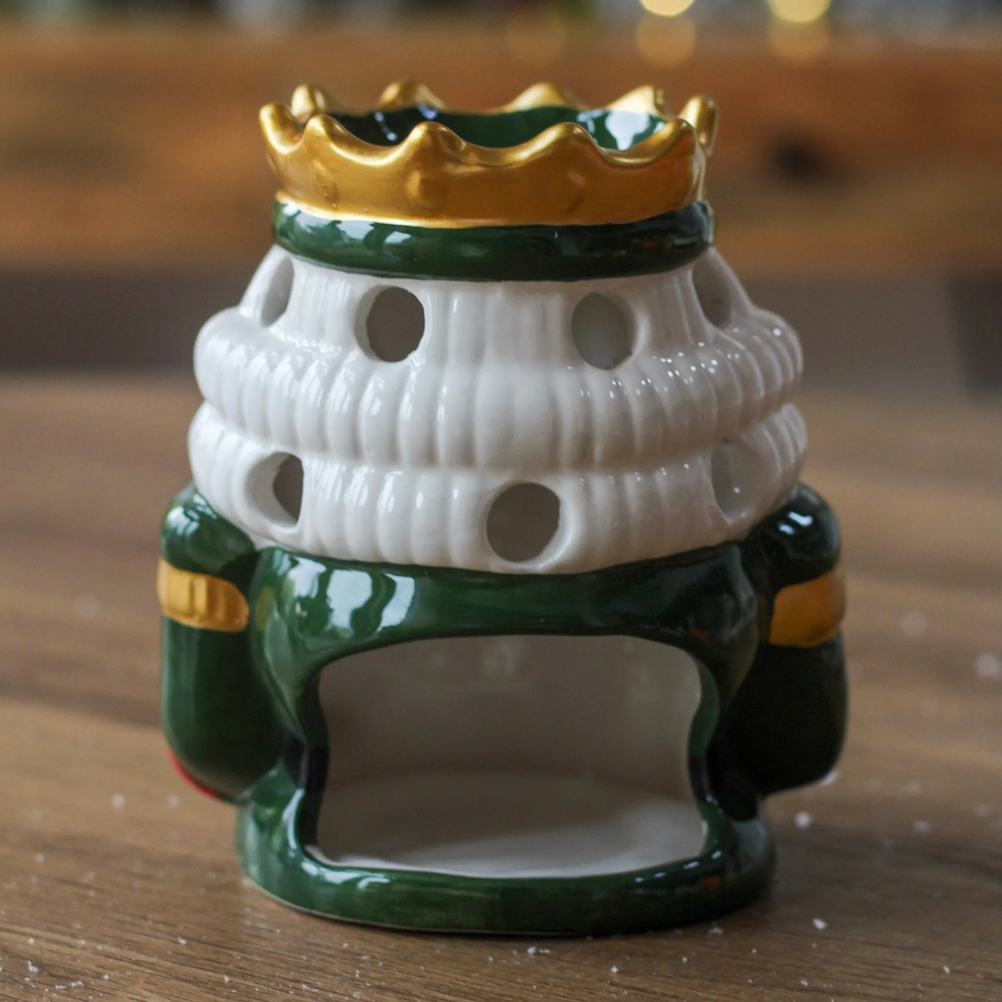 Ceramic Nutcracker Oil/Wax Melt Burner - Various Colours