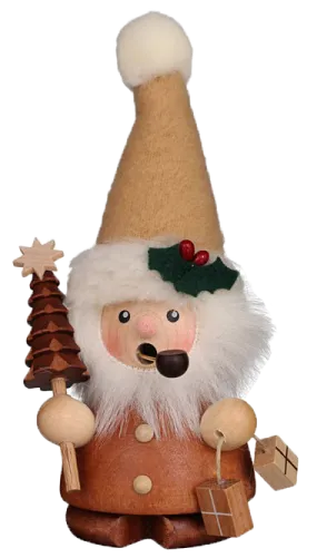 Christian Ulbricht Smoker - Santa Claus Natural with Tree