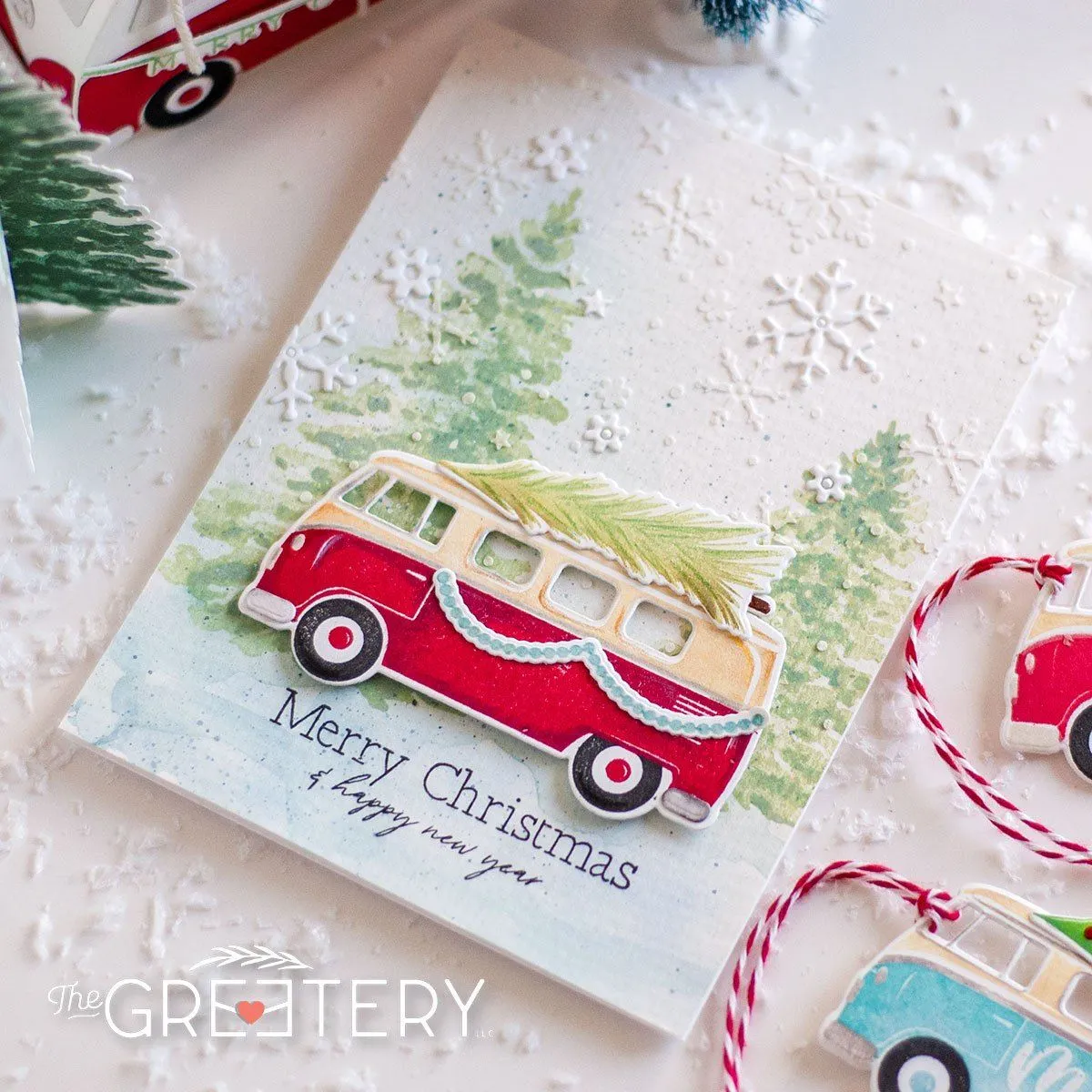 Christmas Care-A-Van Stamp Set