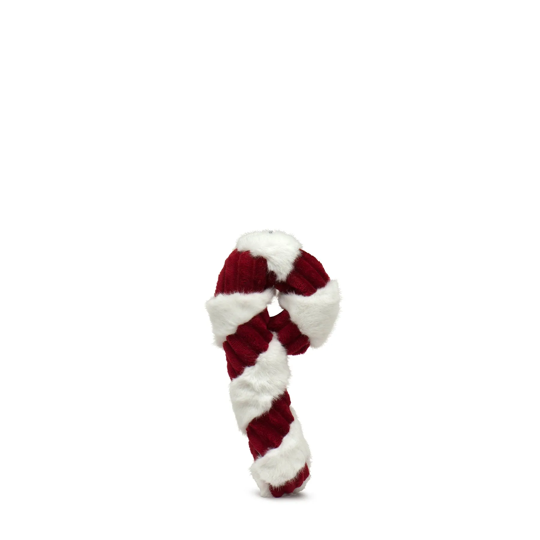 Christmas - Holiday Candy Cane Plush Dog Toy - 2 Sizes