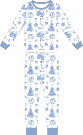 Christmas Toile Long Sleeve and Pants