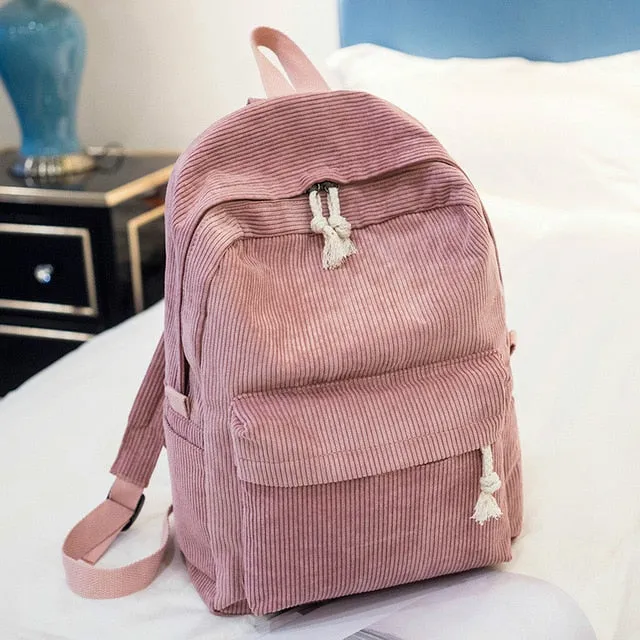 Corduroy Backpack