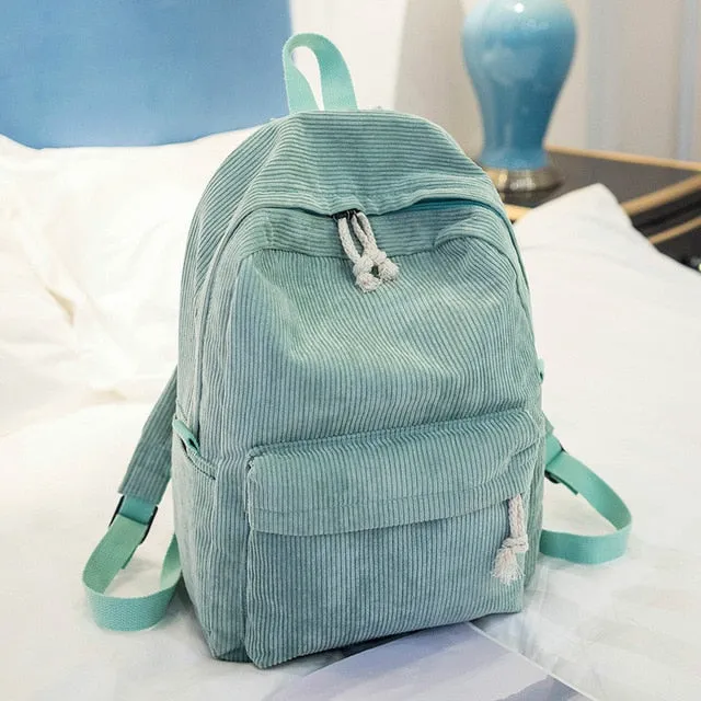 Corduroy Backpack