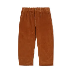 Corduroy Wide Leg Pants, Rust