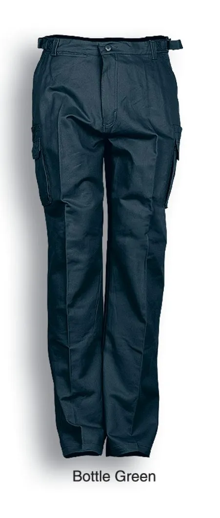 Cotton Drill Cargo Work Pants WK616