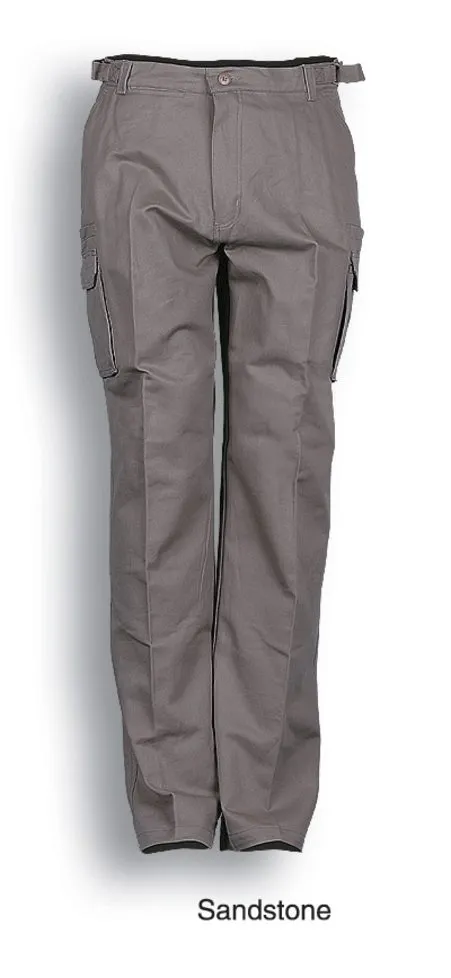 Cotton Drill Cargo Work Pants WK616