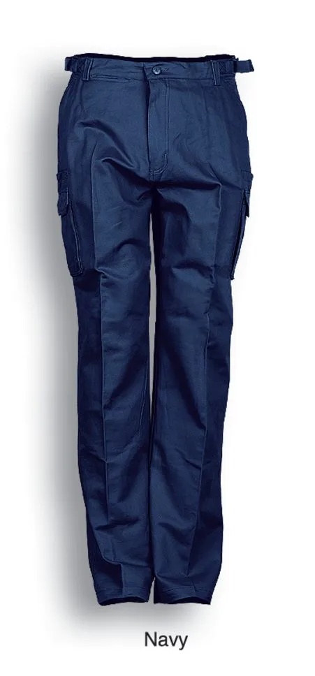 Cotton Drill Cargo Work Pants WK616