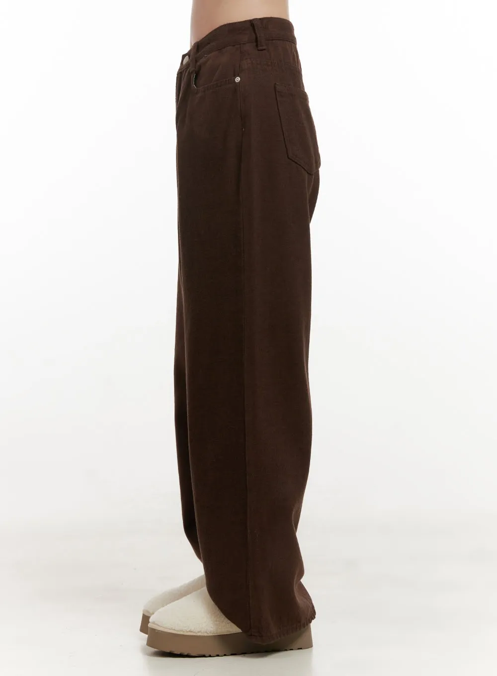 Cozy Cotton Wide-Leg Sweat Pants ON429