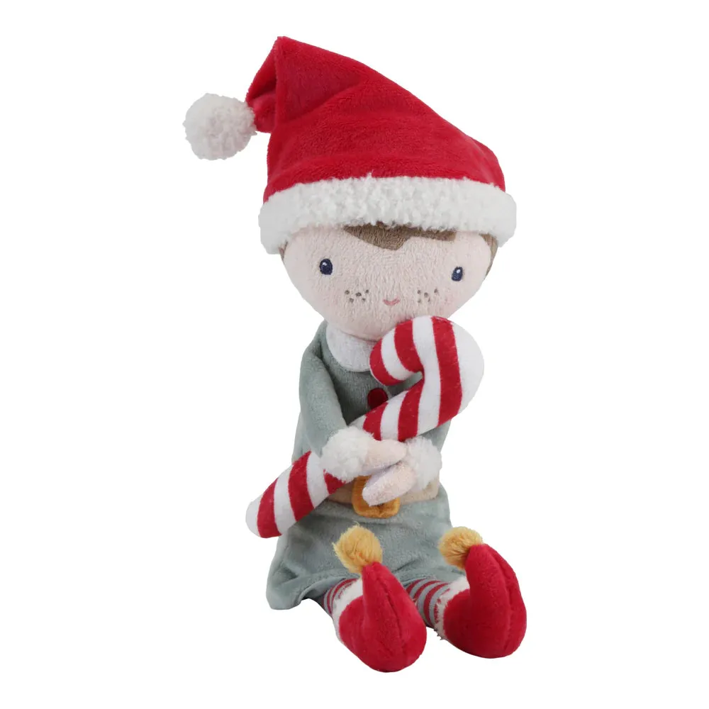 Cuddle Doll Christmas Jim  - 35cm