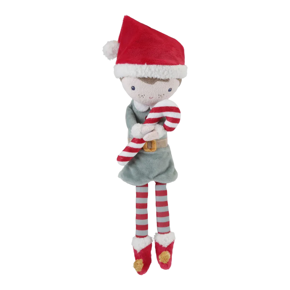 Cuddle Doll Christmas Jim  - 35cm