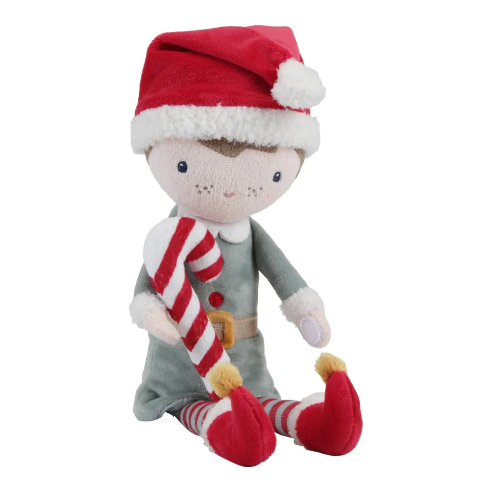 Cuddle Doll Christmas Jim  - 35cm