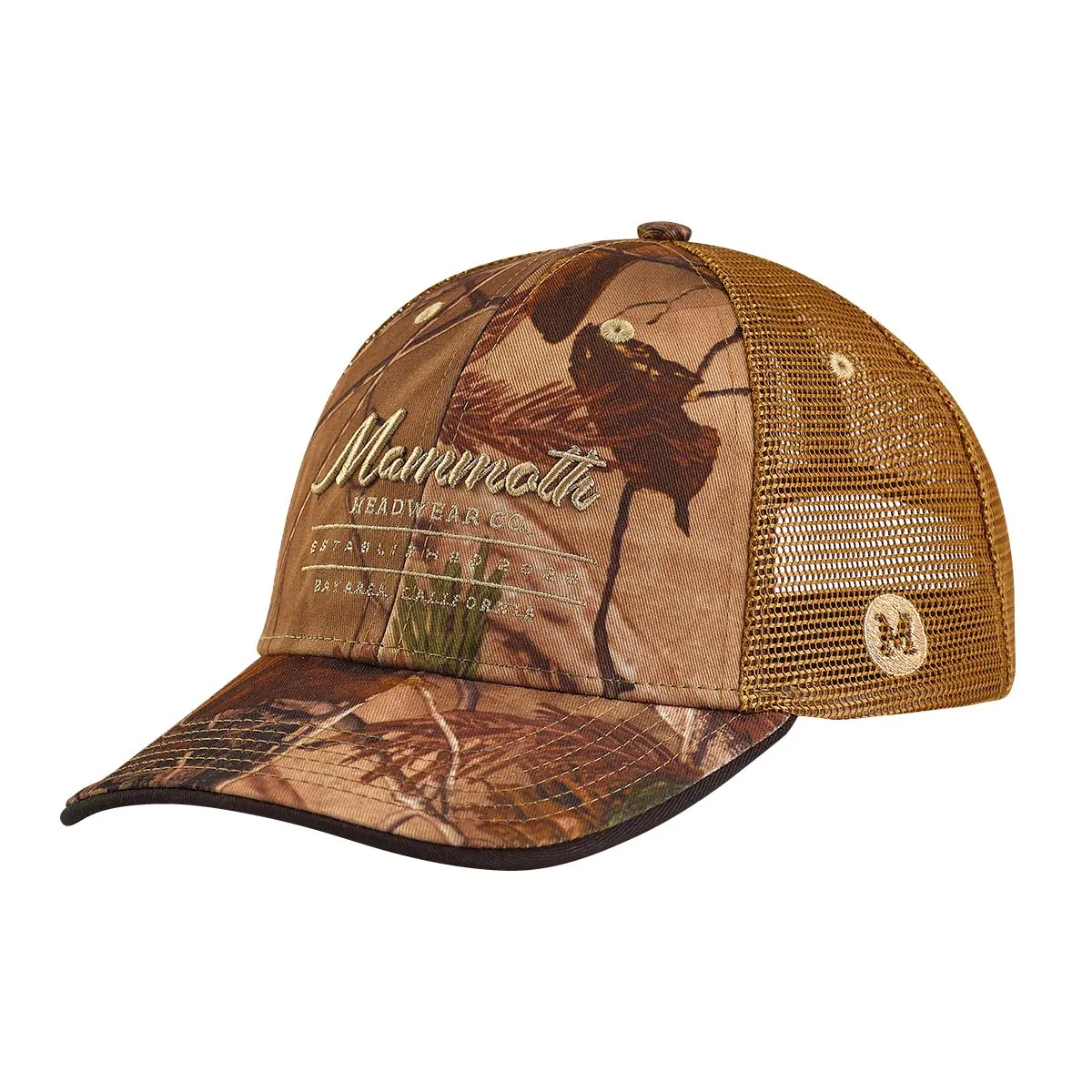 Curved Trucker - Tree Camo