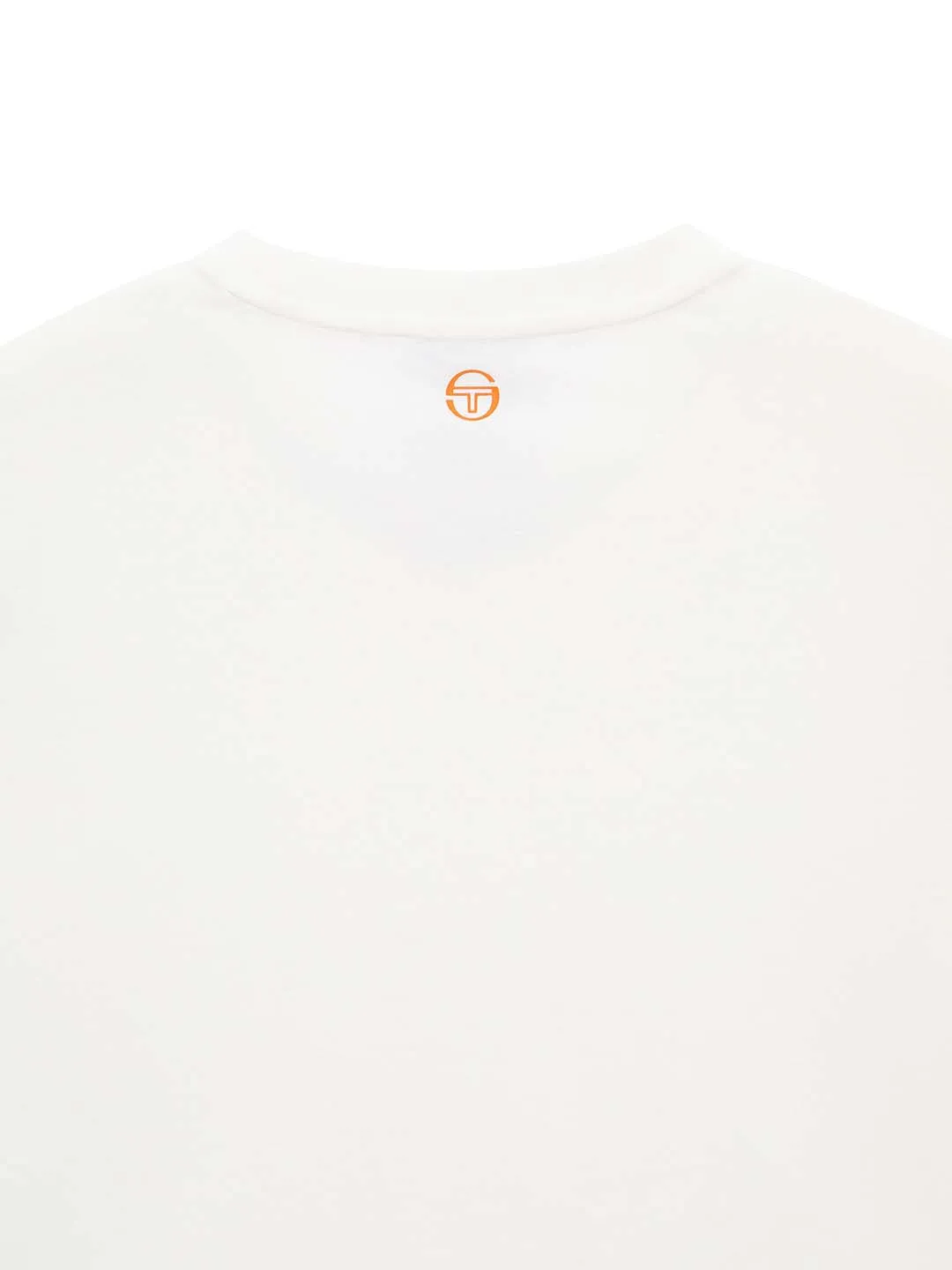 Daily Tuft Big Logo Crop T-Shirt- Off White