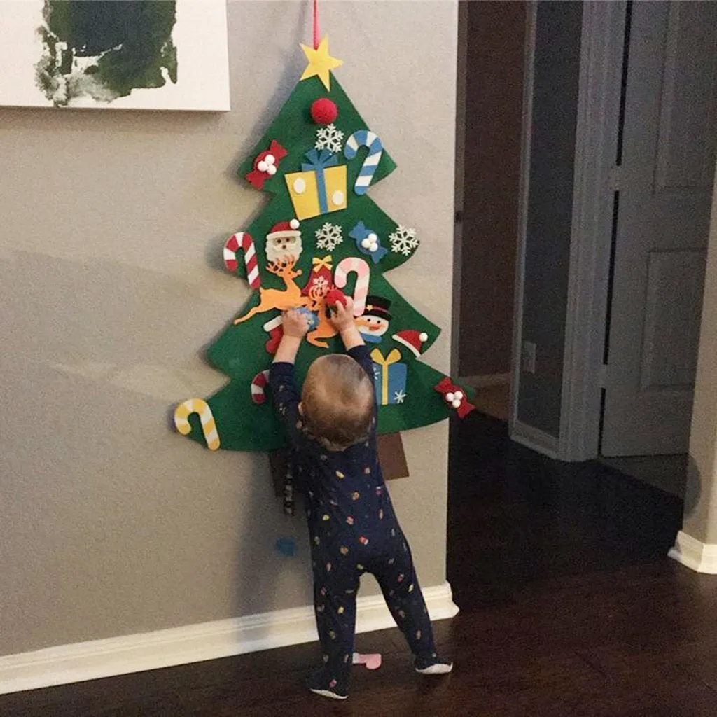 DIY Kid's Christmas Tree Set