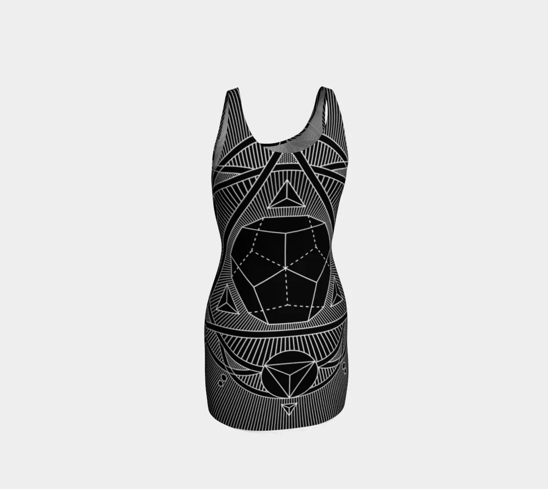 Dodecahedron Bodycon Dress | Brock Springstead