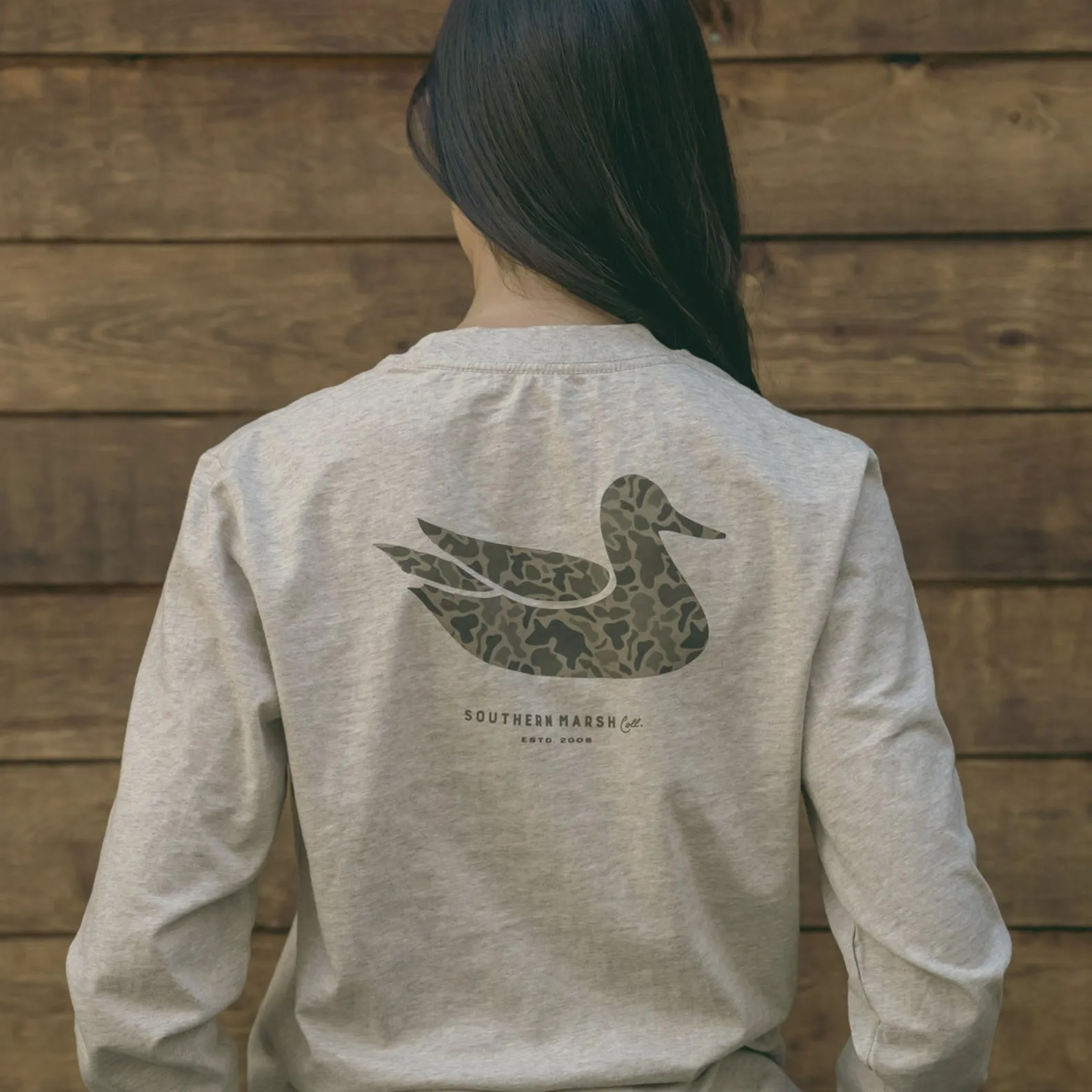 Duck Originals Tee - Camo - Long Sleeve